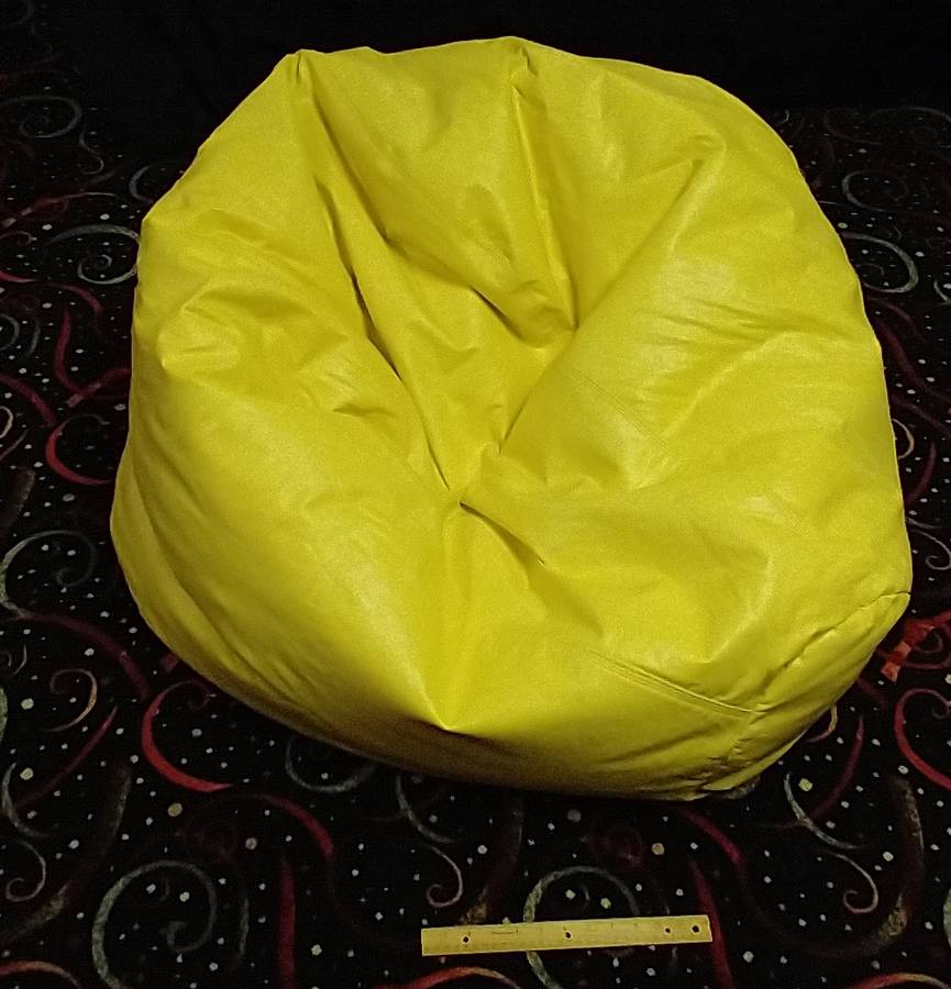 Giant XL Yellow Bean Bag Beanbag